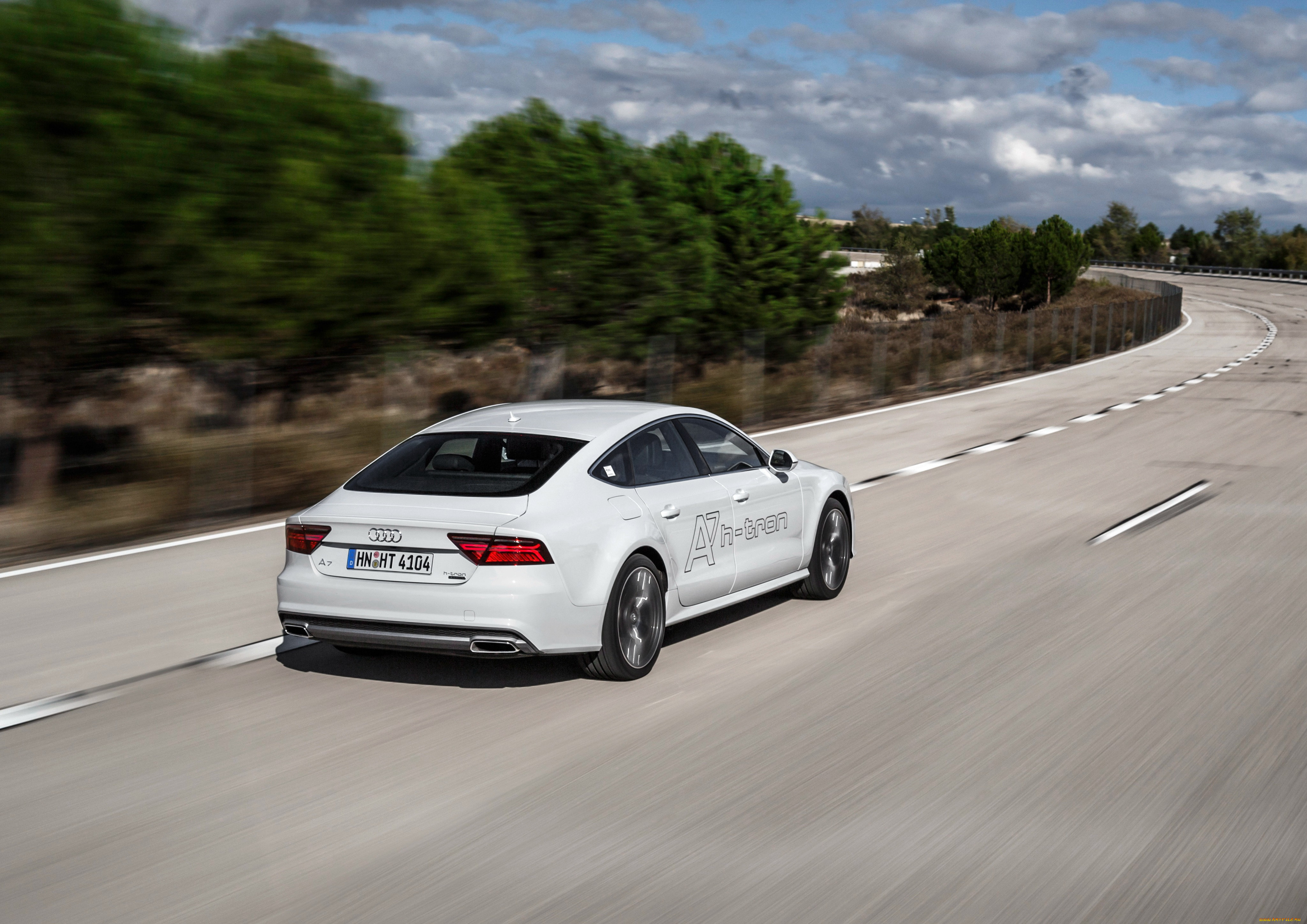 , audi, a7, sportback, h-tron, quattro, 2014